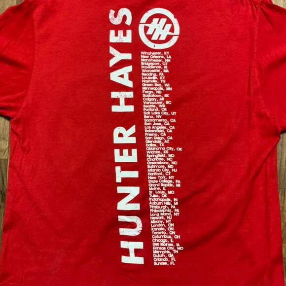 5/$25 Hunter Hayes 2013 Blown Away Tour Graphic Te - Picture 5 of 5